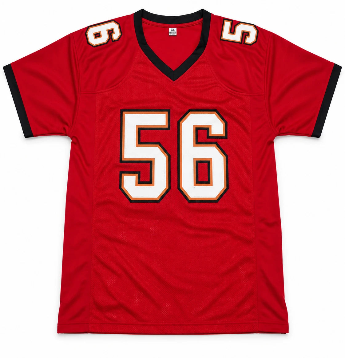 Hardy Nickerson Autographed Tampa Bay Buccaneers Red Custom Jersey Size XL | JSA Witness