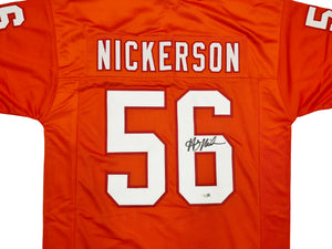 Hardy Nickerson Autographed Tampa Bay Buccaneers Orange Custom Jersey Size XL | JSA Witness