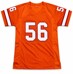 Hardy Nickerson Autographed Tampa Bay Buccaneers Orange Custom Jersey Size XL | JSA Witness