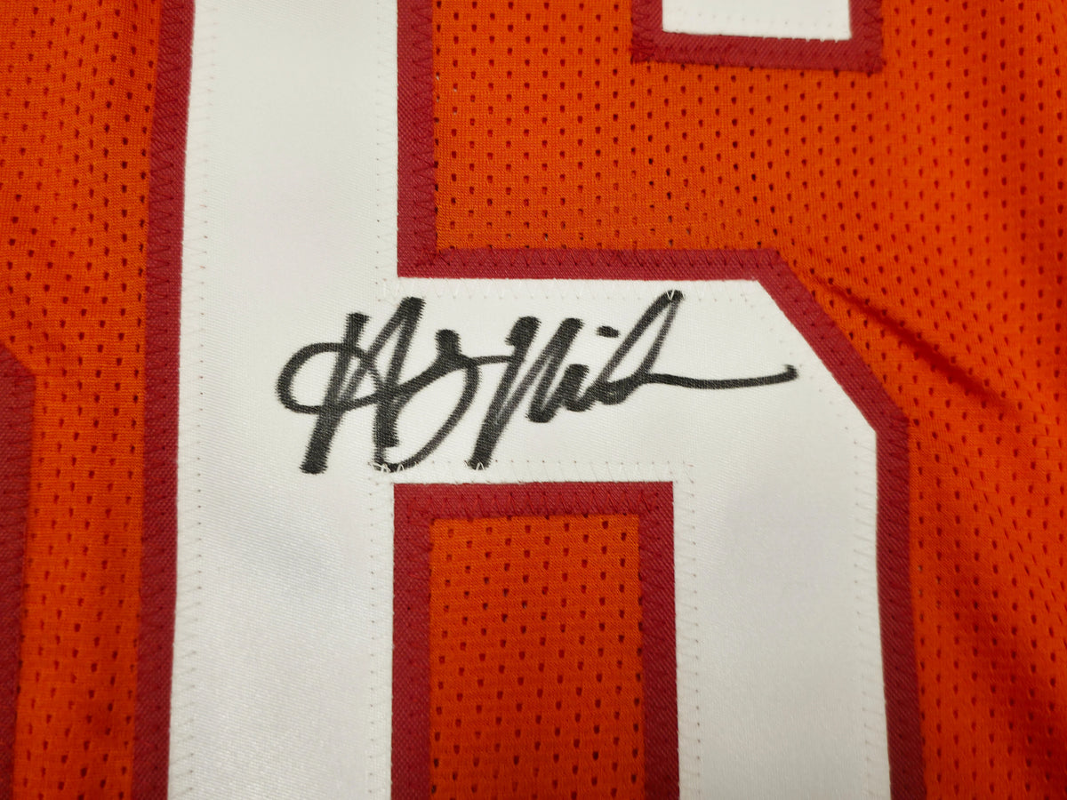 Hardy Nickerson Autographed Tampa Bay Buccaneers Orange Custom Jersey Size XL | JSA Witness