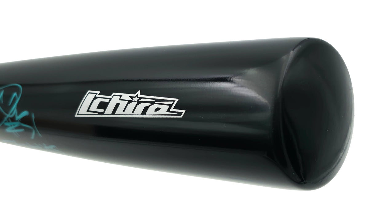 Ichiro Suzuki Autographed Mariners Black Mizuno Bat 262 Hits #51 | IS Holo & BAS