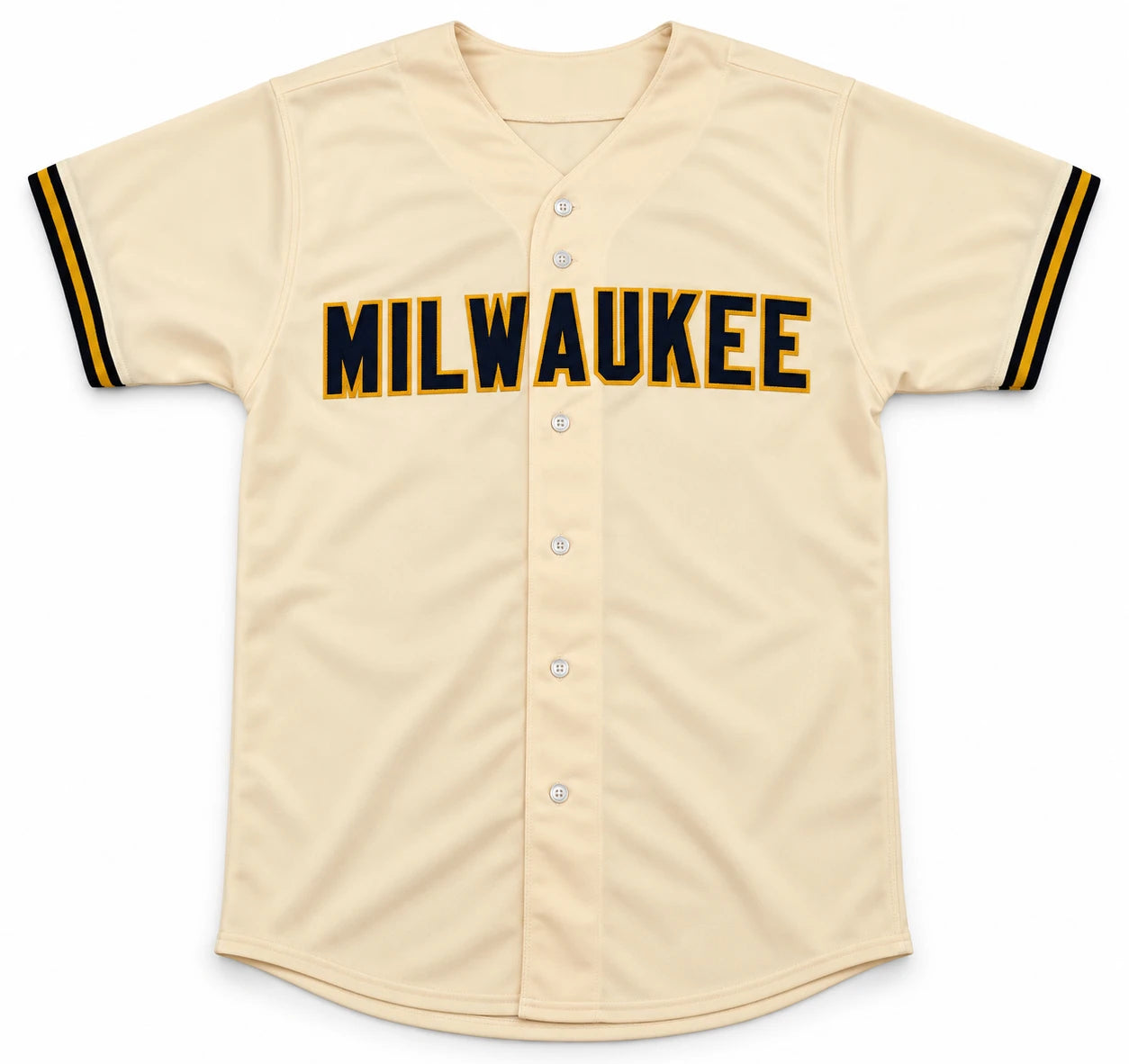 Jackson Chourio Autographed Milwaukee Brewers Cream Custom Jersey Size XL | Beckett BAS