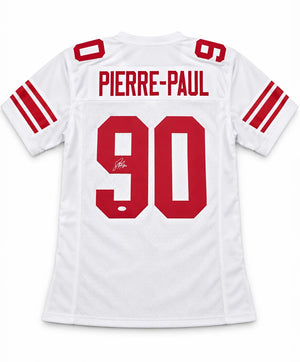 Jason Pierre-Paul Autographed New York Giants White Jersey | JSA Witnessed