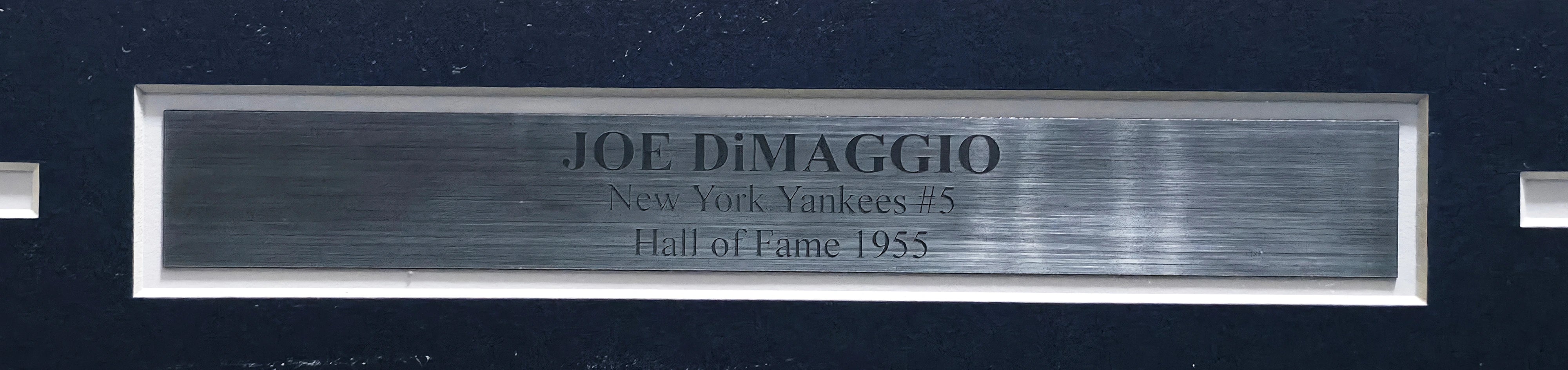 Joe DiMaggio Autographed New York Yankees Framed 20x24 Photo | Beckett BAS
