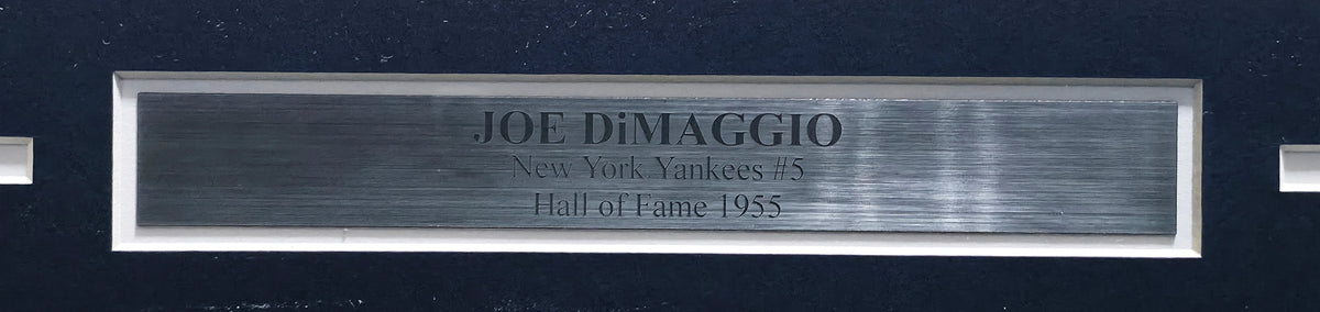 Joe DiMaggio Autographed New York Yankees Framed 20x24 Photo | Beckett BAS