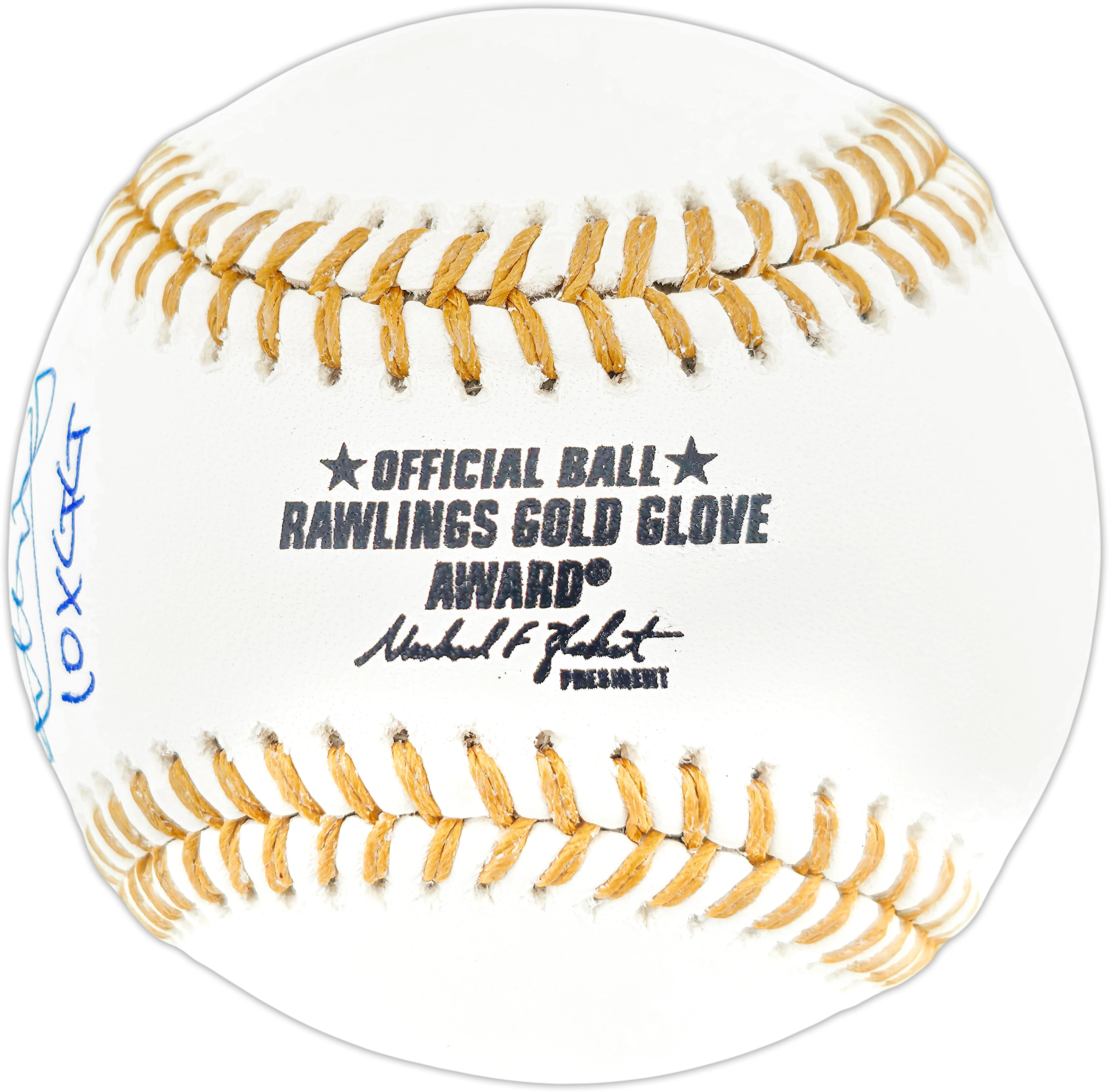 Ken Griffey Jr. & Ichiro Suzuki Dual-Signed Gold Glove Baseball 10x GG | IS Holo & BAS