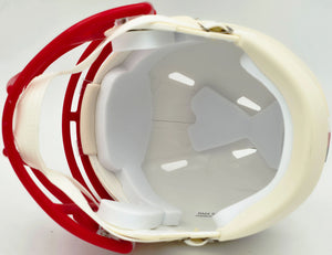 Kyle Juszczyk Autographed 49ers Cream Retro Speed Mini Helmet | Beckett BAS Witness