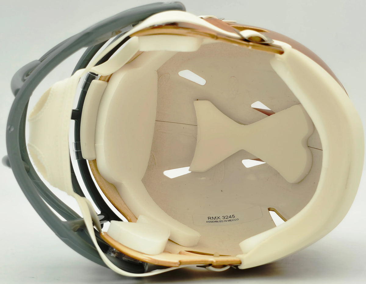 Kyle Juszczyk Autographed San Francisco 49ers Gold Speed Mini Helmet | Beckett BAS Witness
