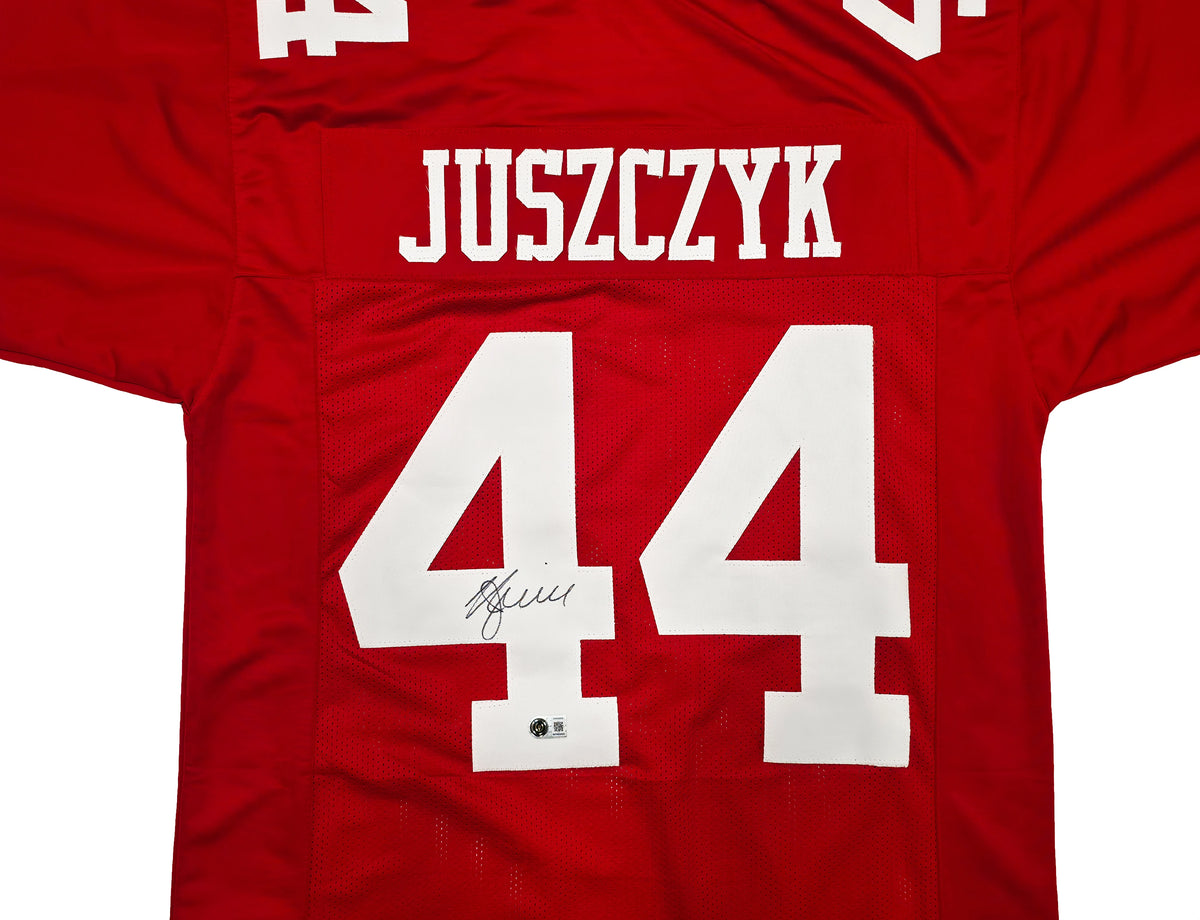 Kyle Juszczyk Autographed San Francisco 49ers Red Custom Jersey | Beckett BAS Witness