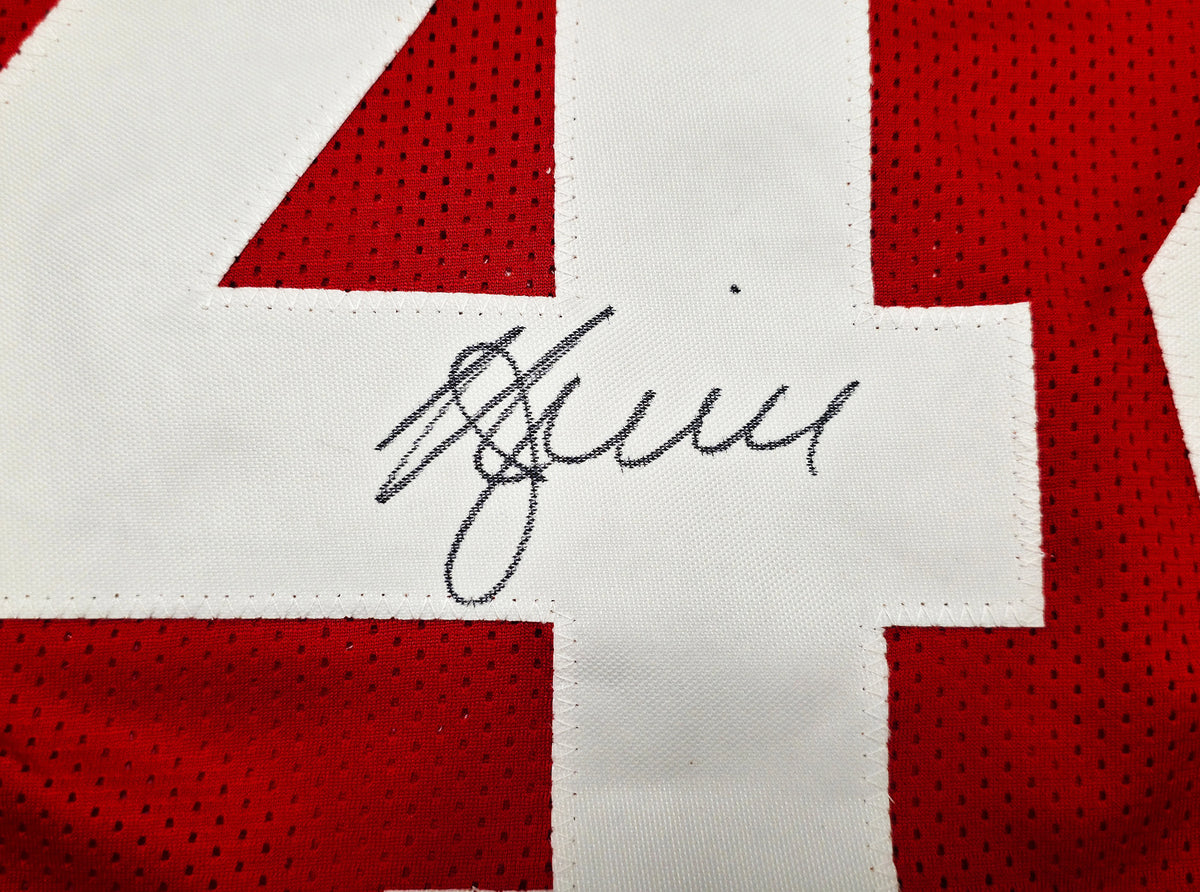 Kyle Juszczyk Autographed San Francisco 49ers Red Custom Jersey | Beckett BAS Witness