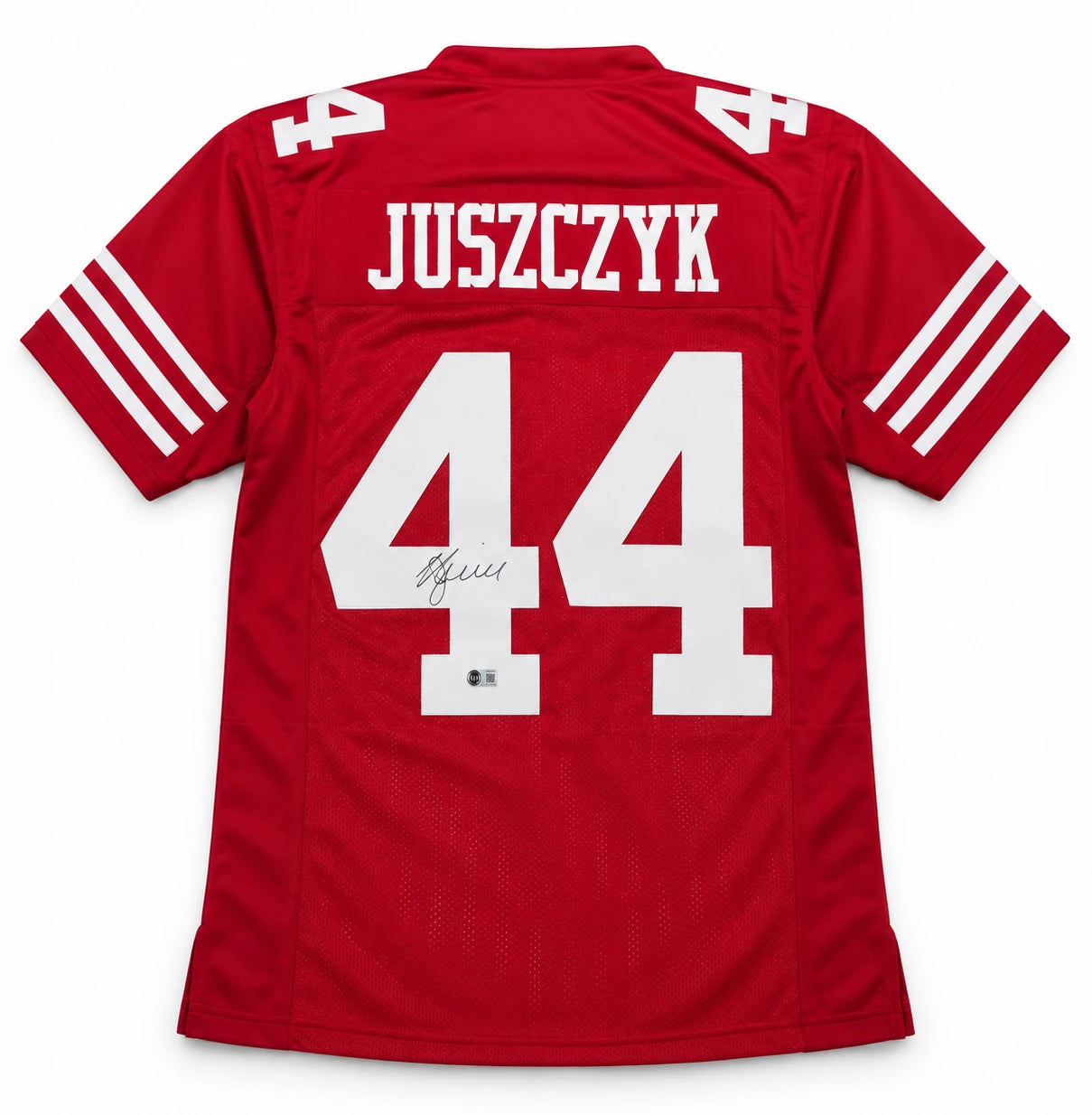 Kyle Juszczyk Autographed San Francisco 49ers Red Custom Jersey | Beckett BAS Witness
