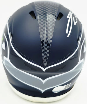 Leonard Williams Autographed Seattle Seahawks Blue Speed Mini Helmet | Grad Witness