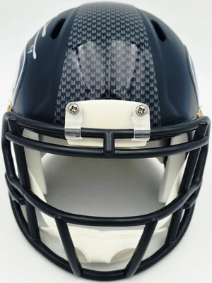 Leonard Williams Autographed Seattle Seahawks Blue Speed Mini Helmet | Grad Witness