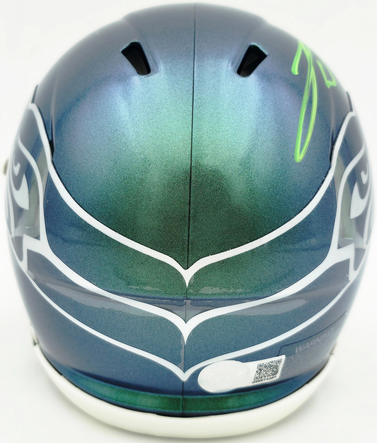 Leonard Williams Autographed Seattle Seahawks Rivalries Speed Mini Helmet Green Ink | Grad