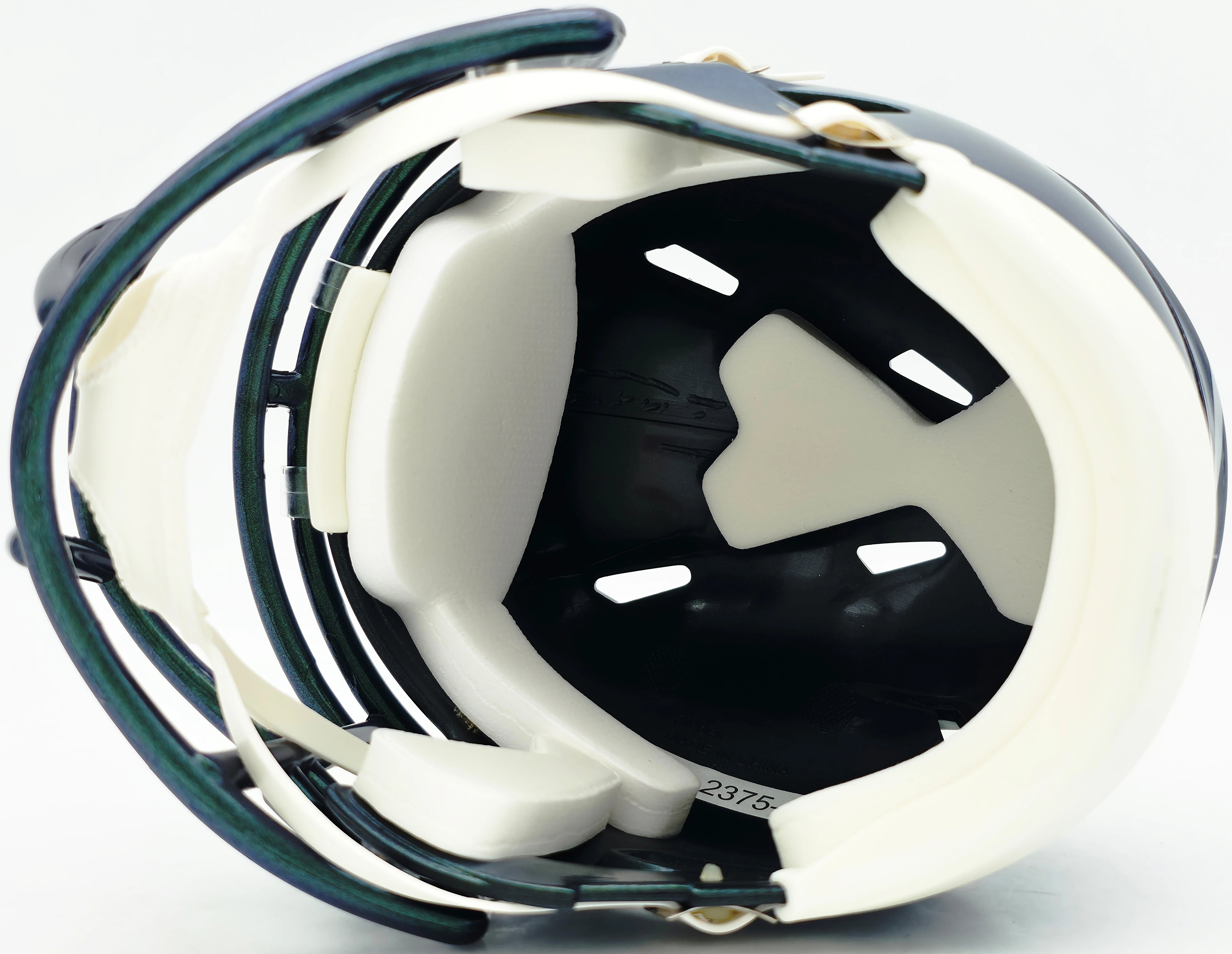 Leonard Williams Autographed Seattle Seahawks Rivalries Speed Mini Helmet Silver Ink | Grad