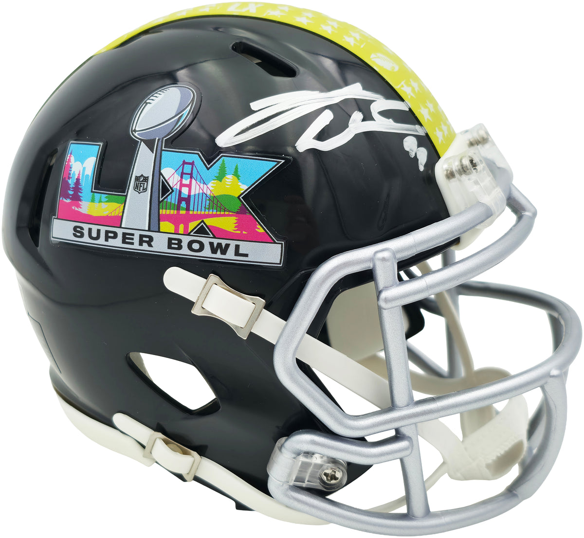 Leonard Williams Autographed Seattle Seahawks Black Super Bowl LX Mini Helmet | Grad Witness