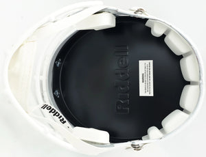 Malachi Toney Autographed Miami Hurricanes White Full-Size Speed Replica Helmet | JSA Witness
