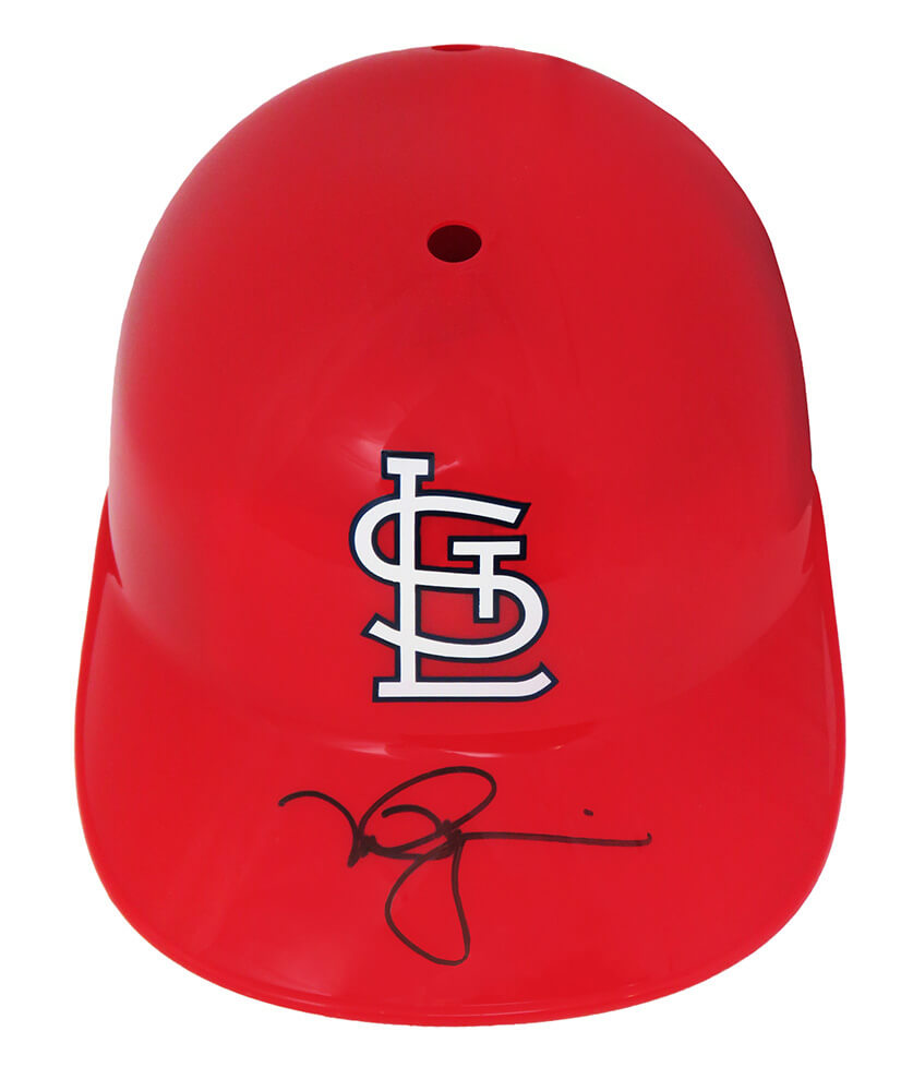Mark McGwire Signed St. Louis Cardinals Replica Souvenir Batting Helmet - Schwartz Sports Authenticated