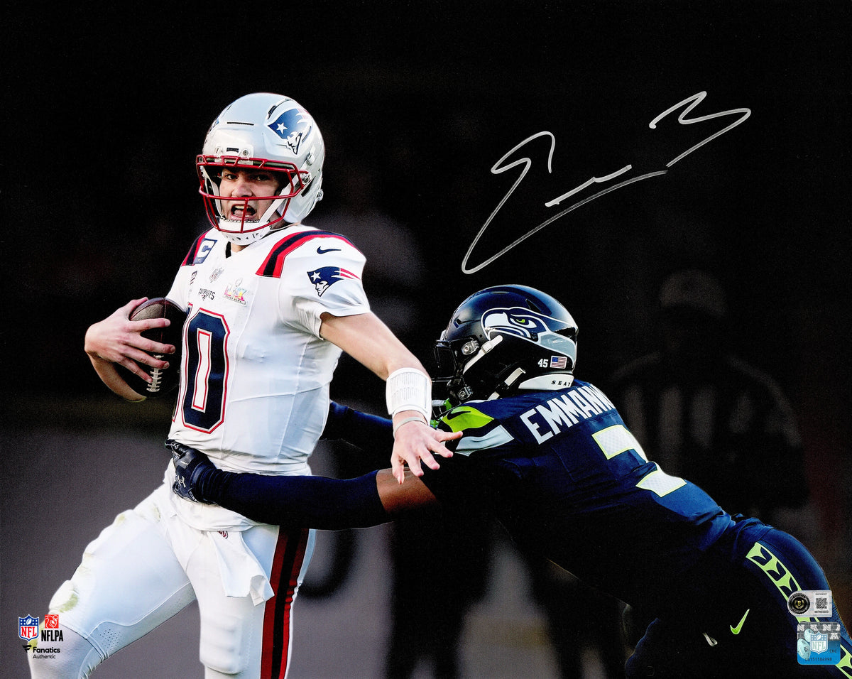 Nick Emmanwori Autographed Seattle Seahawks 16x20 Super Bowl LX Photo | Beckett Witnessed