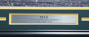 Pele Autographed Framed 16x20 Photo CBD Brazil | PSA/DNA Hologram #U84393