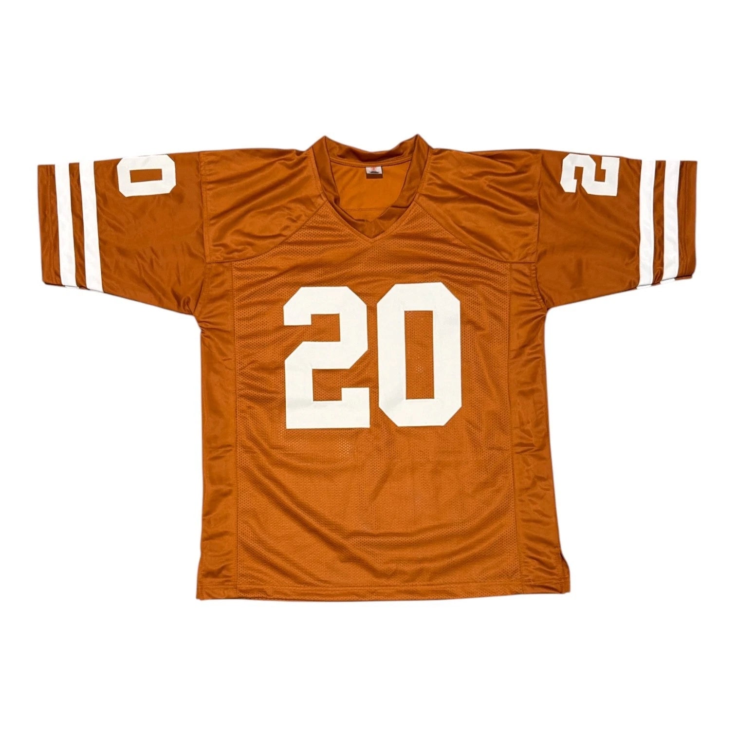 Earl Campbell “HT 77” Signed Texas Longhorns Custom Orange Jersey – JSA COA