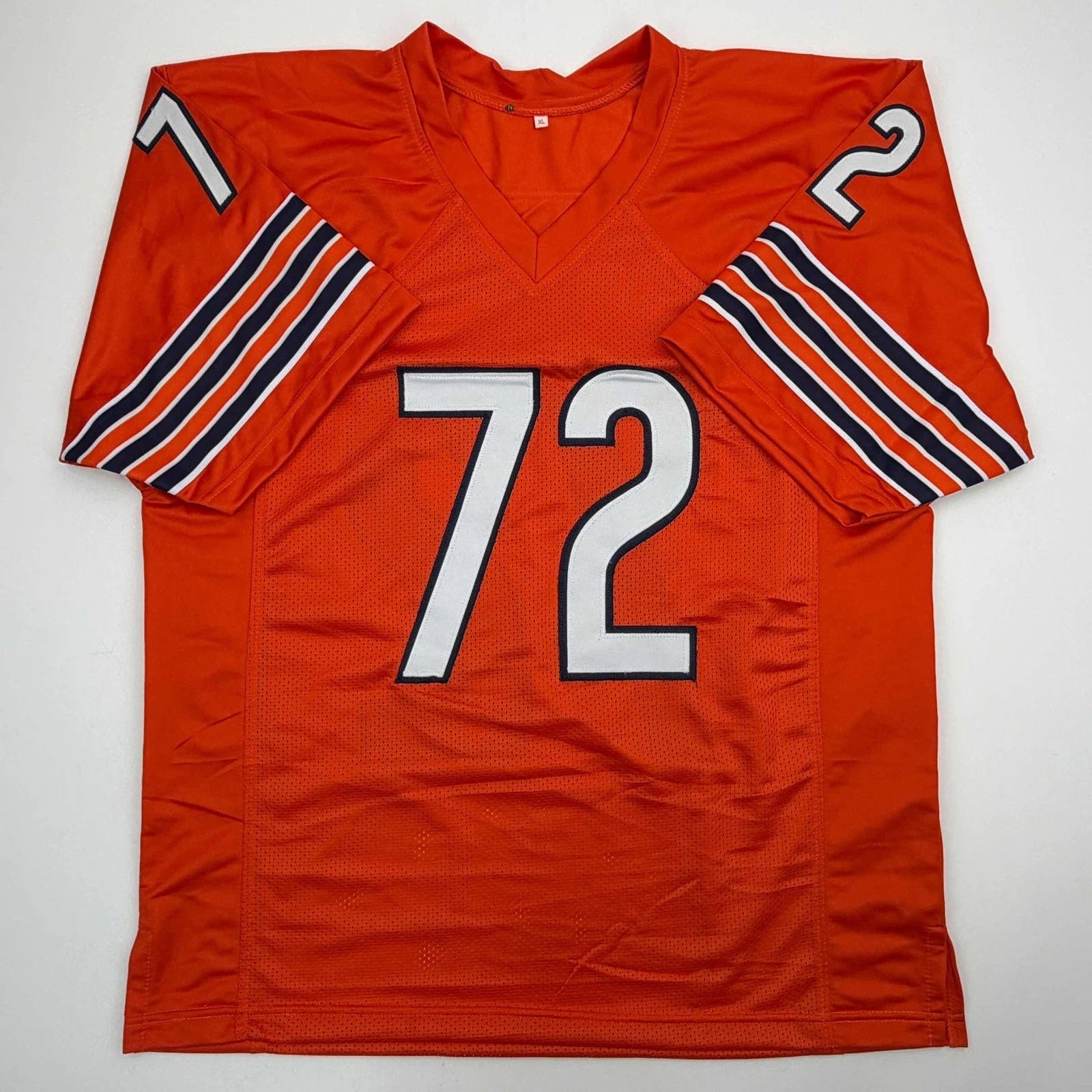 William “The Refrigerator” Perry Autographed Chicago Bears Orange Custom Jersey – Beckett BAS Witness