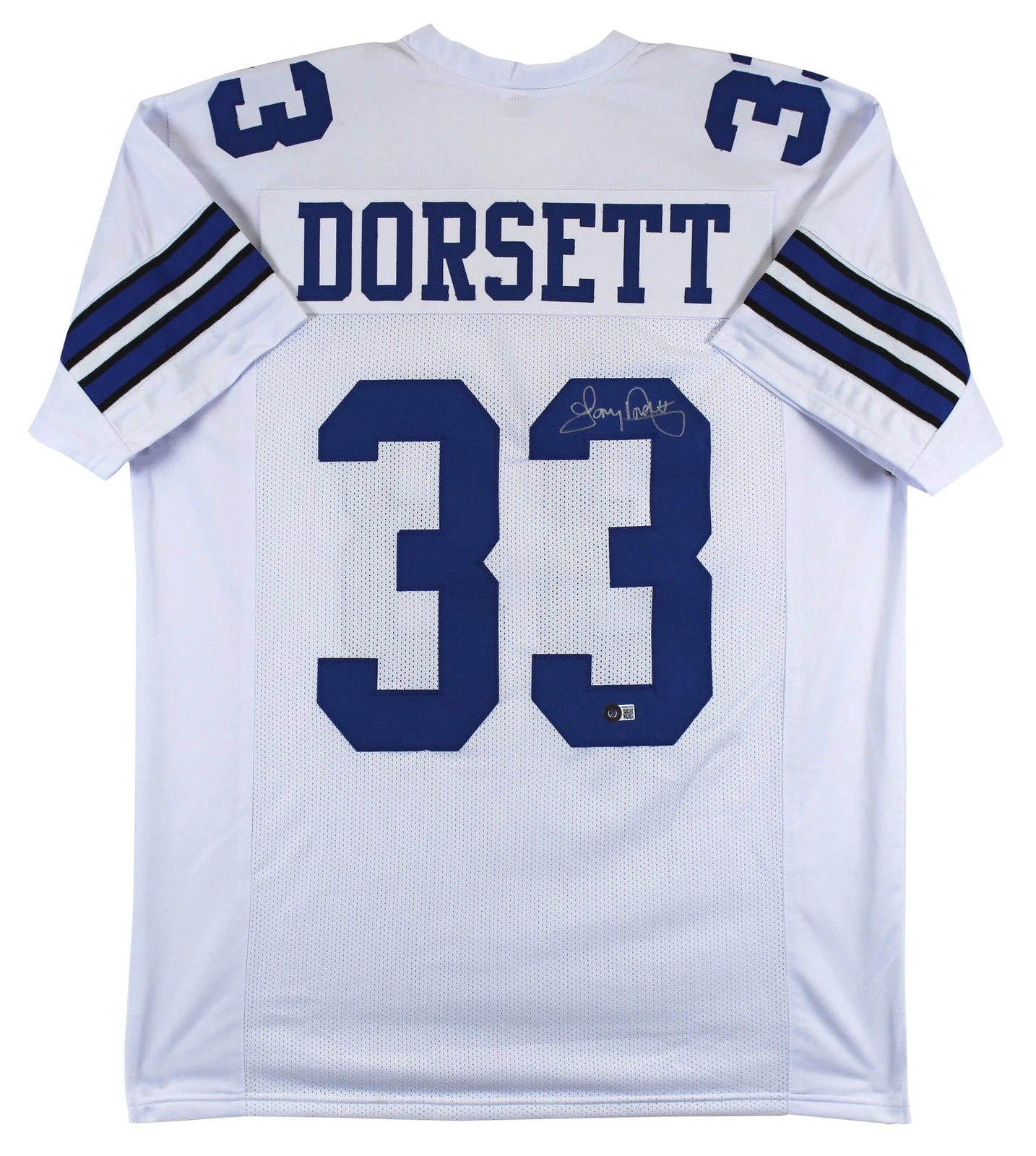 Tony Dorsett Autographed Dallas Cowboys White Jersey – Beckett BAS