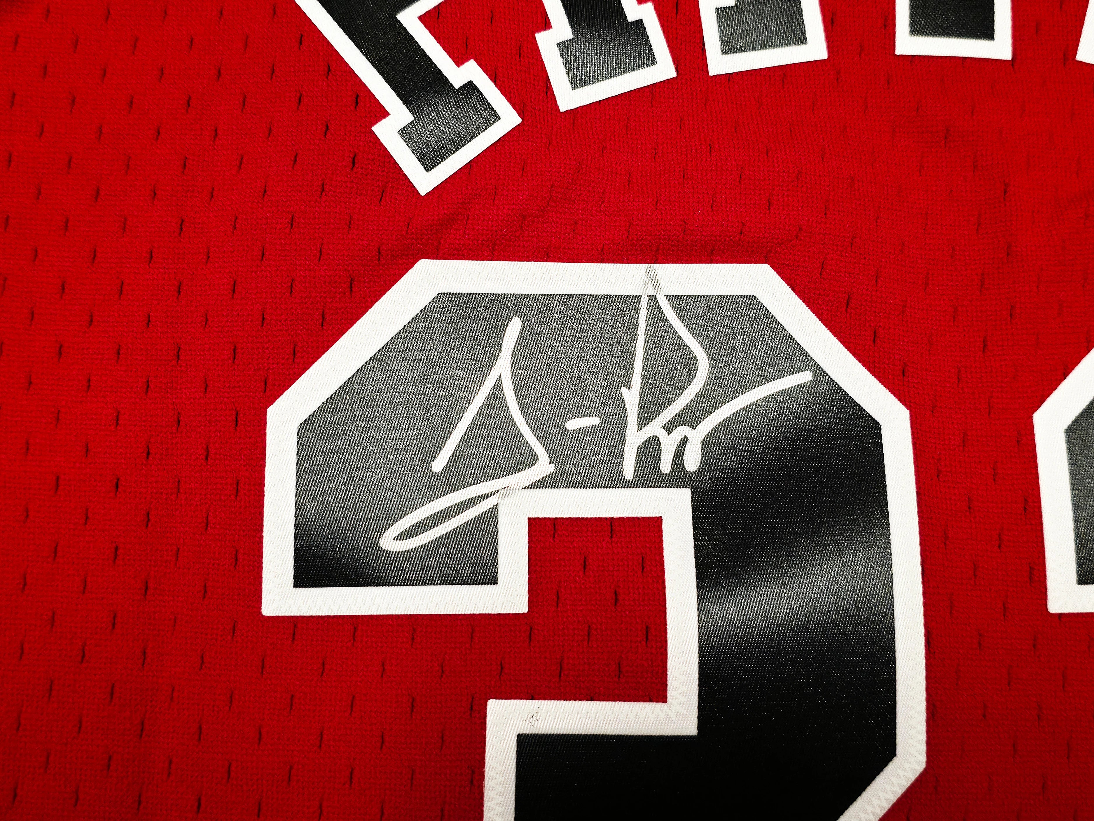 Scottie Pippen Autographed Chicago Bulls Mitchell & Ness 97-98 Red Jersey | Beckett Witnessed