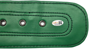 Tyson Fury Autographed Full Size Green WBC World Championship Belt | JSA Witness