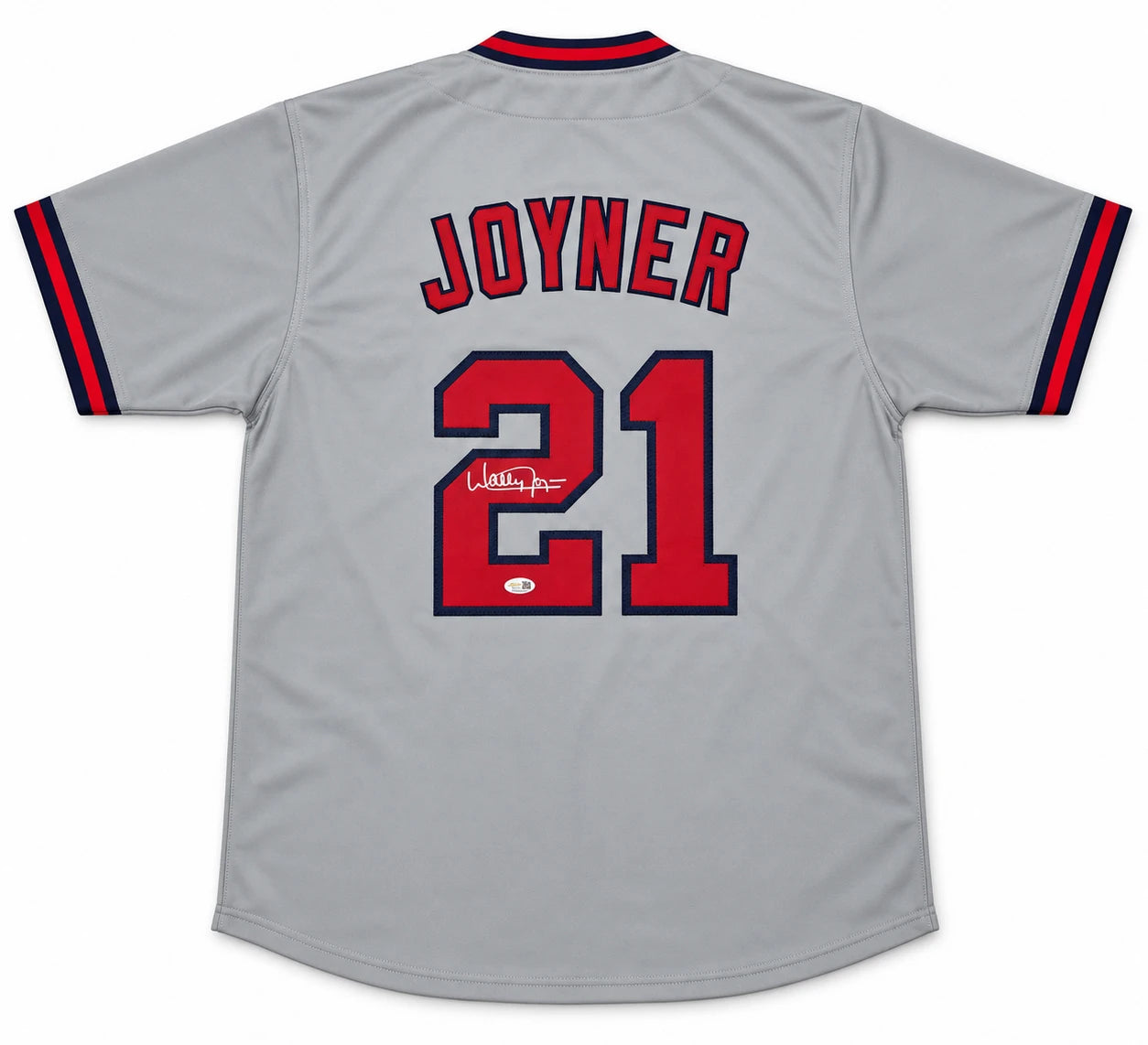 Wally Joyner Autographed Anaheim Angels Grey Jersey | JSA Witnessed