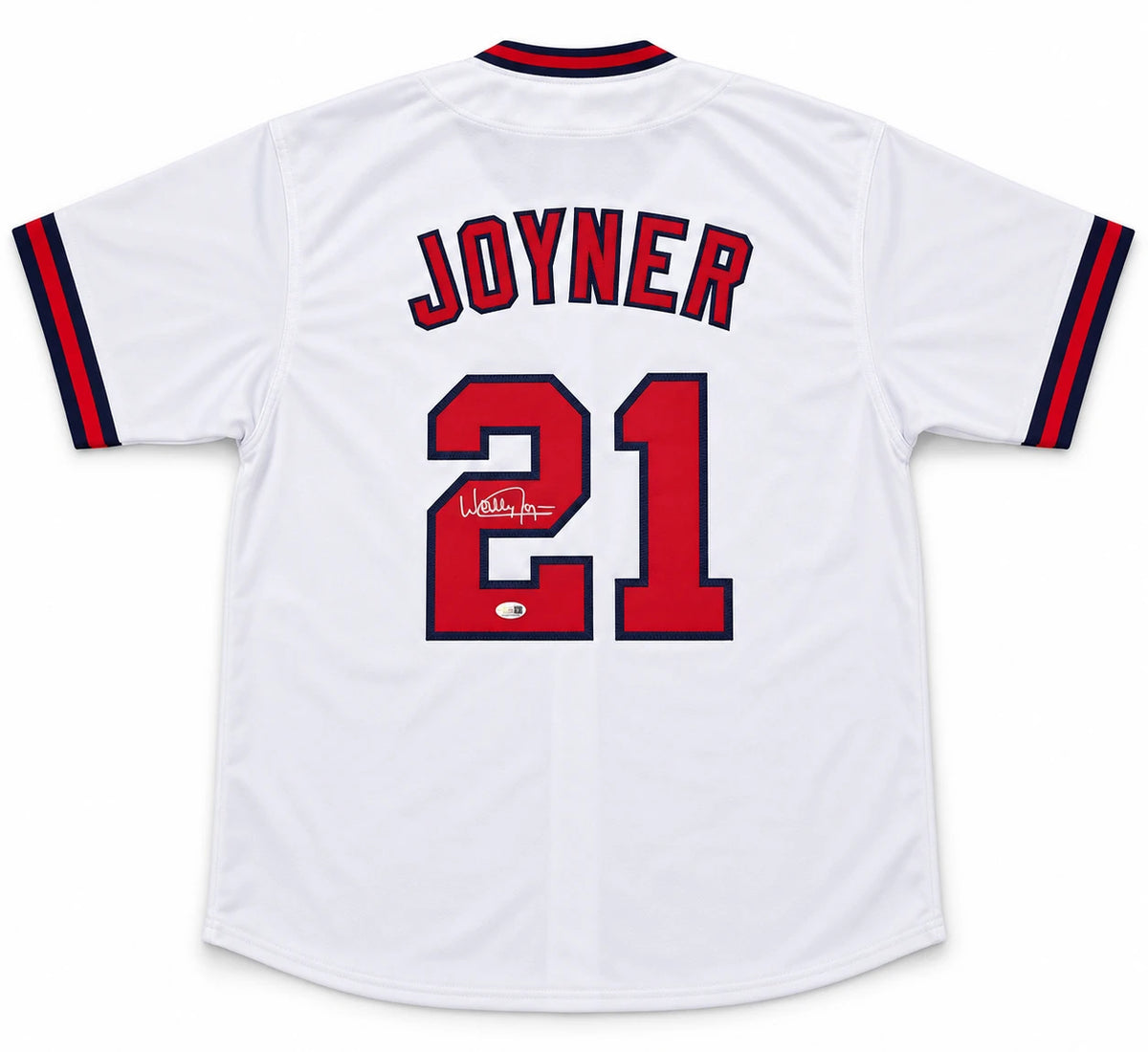 Wally Joyner Autographed Anaheim Angels White Jersey | JSA Witnessed