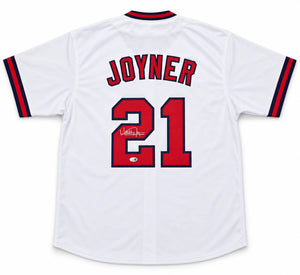 Wally Joyner Autographed Anaheim Angels White Jersey | JSA Witnessed