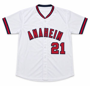 Wally Joyner Autographed Anaheim Angels White Jersey | JSA Witnessed