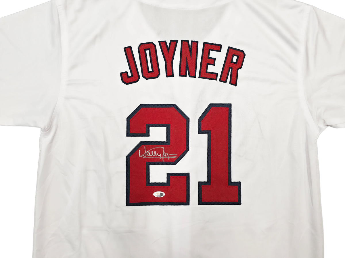 Wally Joyner Autographed Anaheim Angels White Jersey | JSA Witnessed