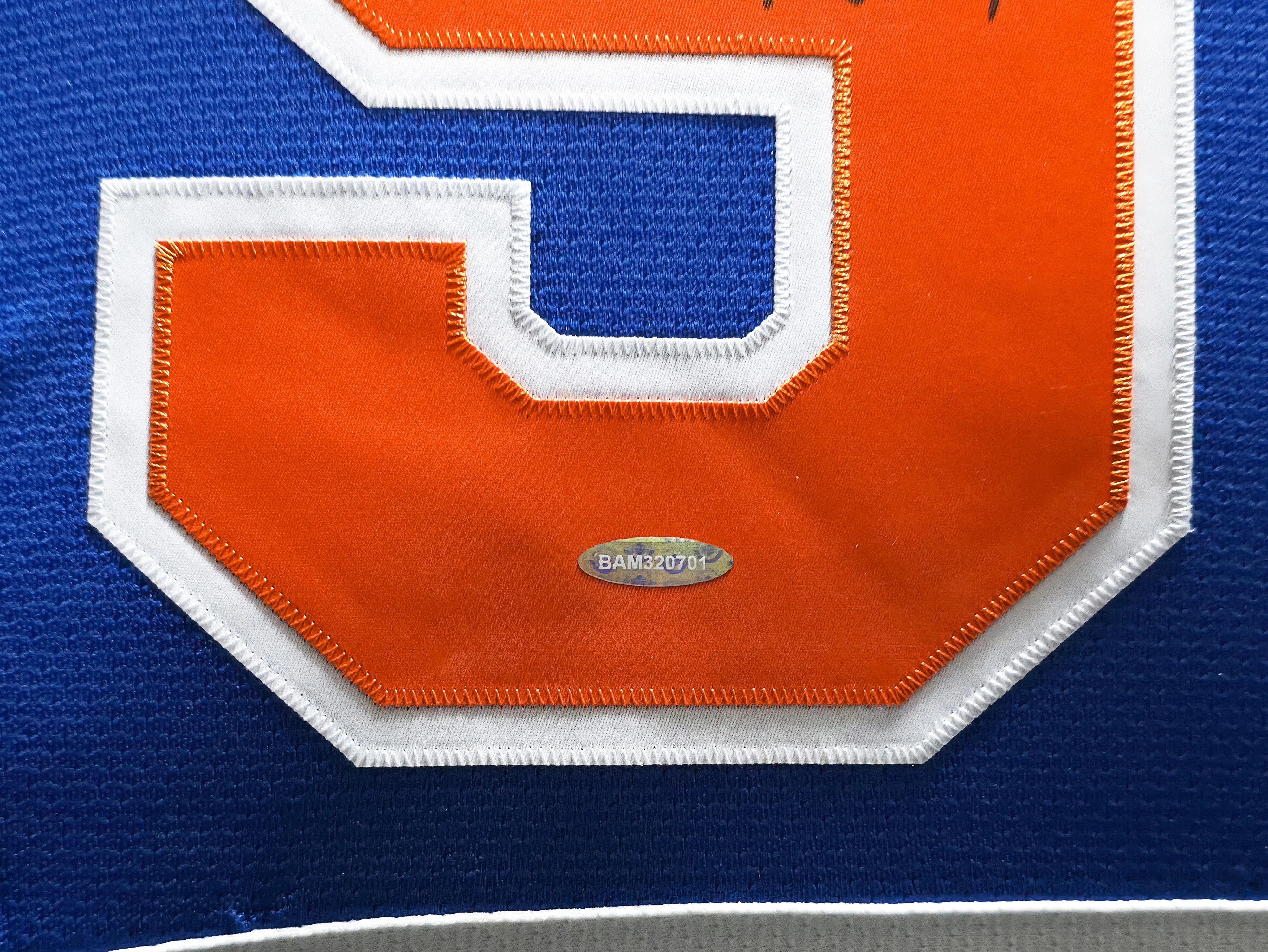 Wayne Gretzky Autographed Edmonton Oilers 1979-80 Rookie Jersey Framed | UDA