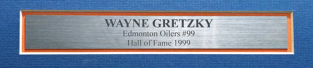 Wayne Gretzky Autographed Edmonton Oilers 1986-87 White Throwback Jersey Framed | UDA