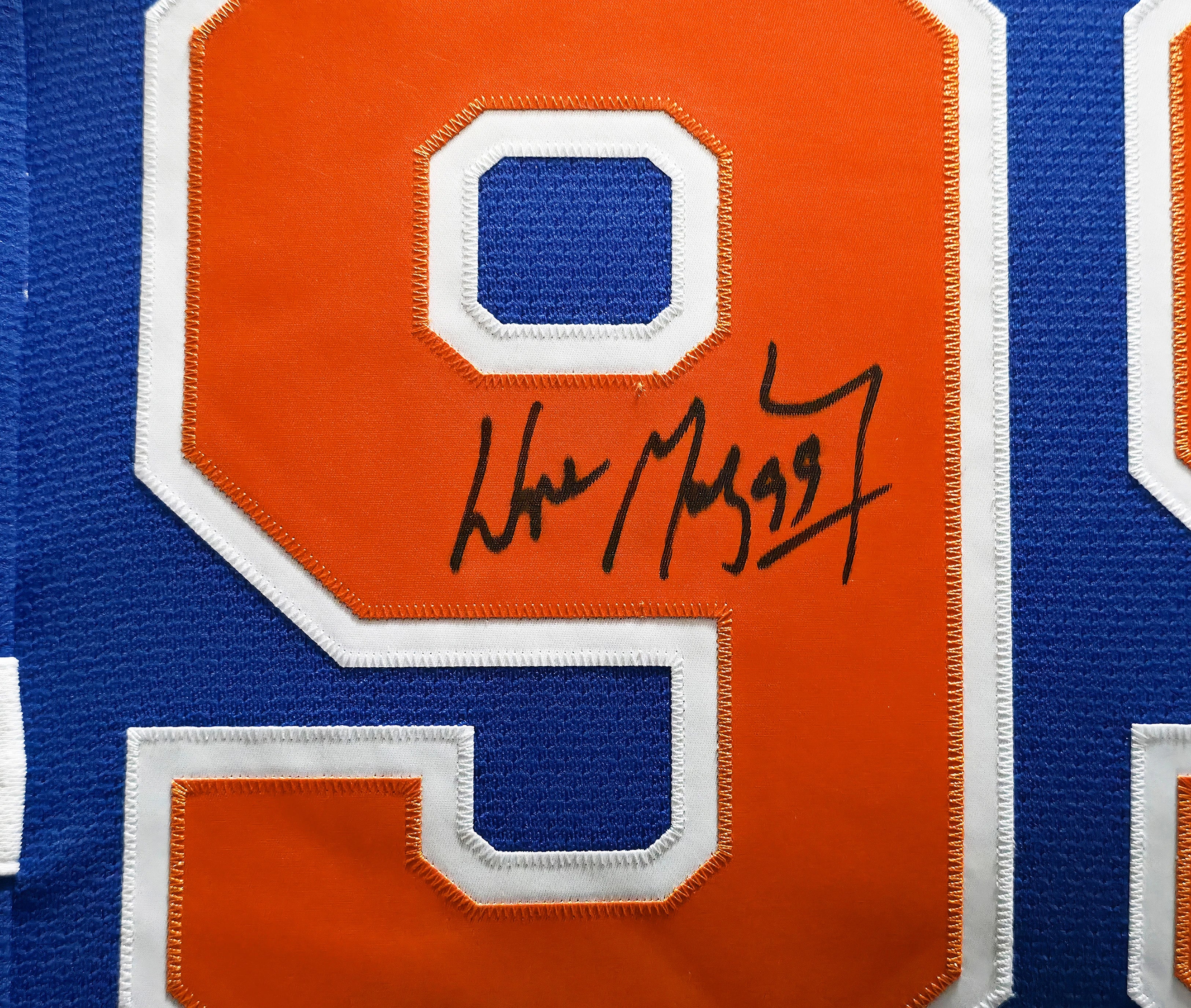 Wayne Gretzky Autographed Edmonton Oilers 1979-80 Rookie Jersey Framed | UDA