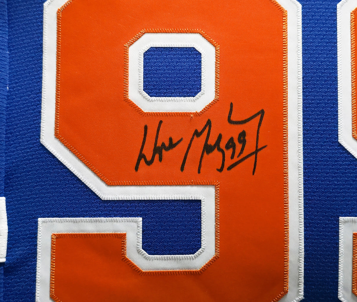 Wayne Gretzky Autographed Edmonton Oilers 1979-80 Rookie Jersey Framed | UDA