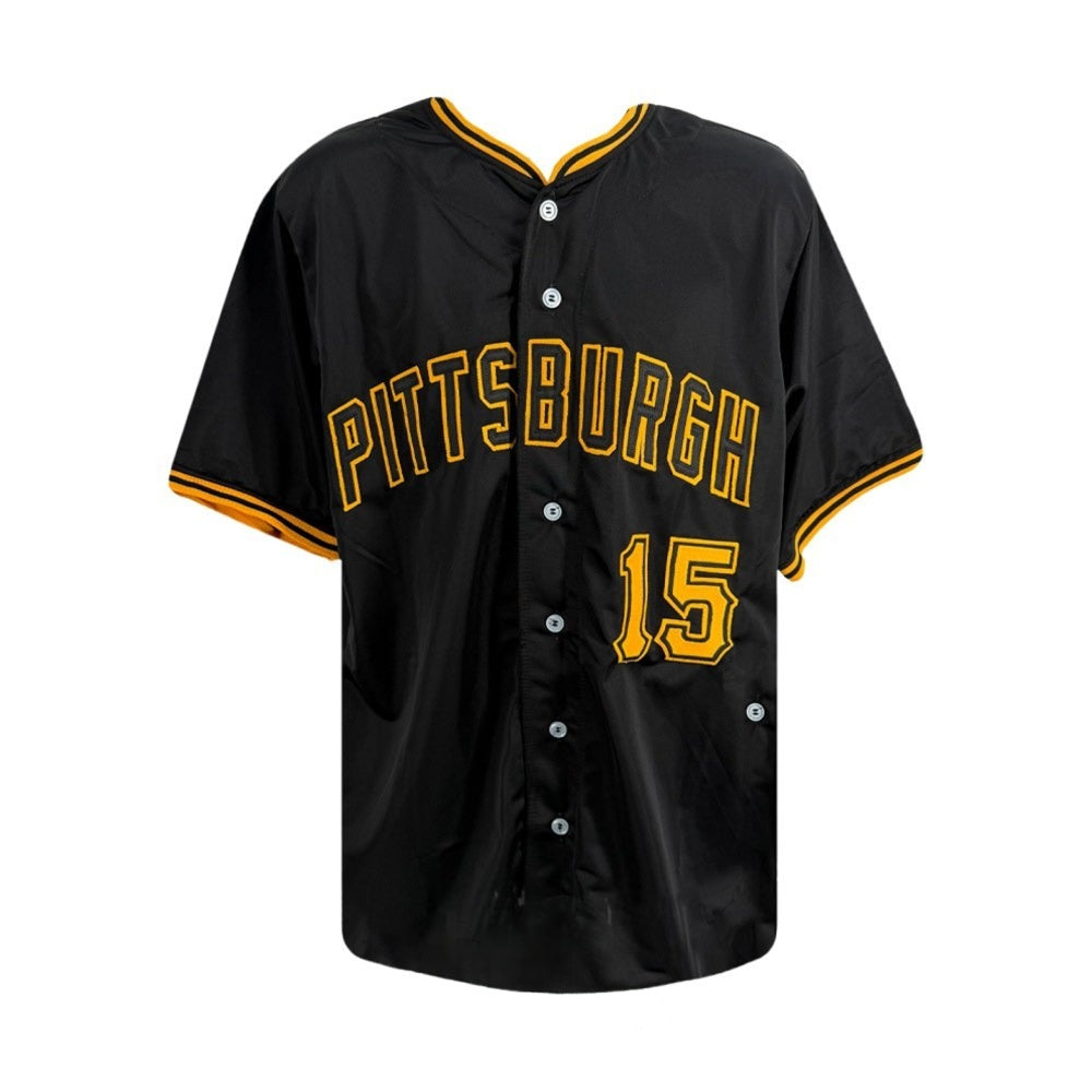 Pittsburgh Pirates Oneil Cruz Autographed Black Custom Baseball Jersey (Size XL) - JSA COA