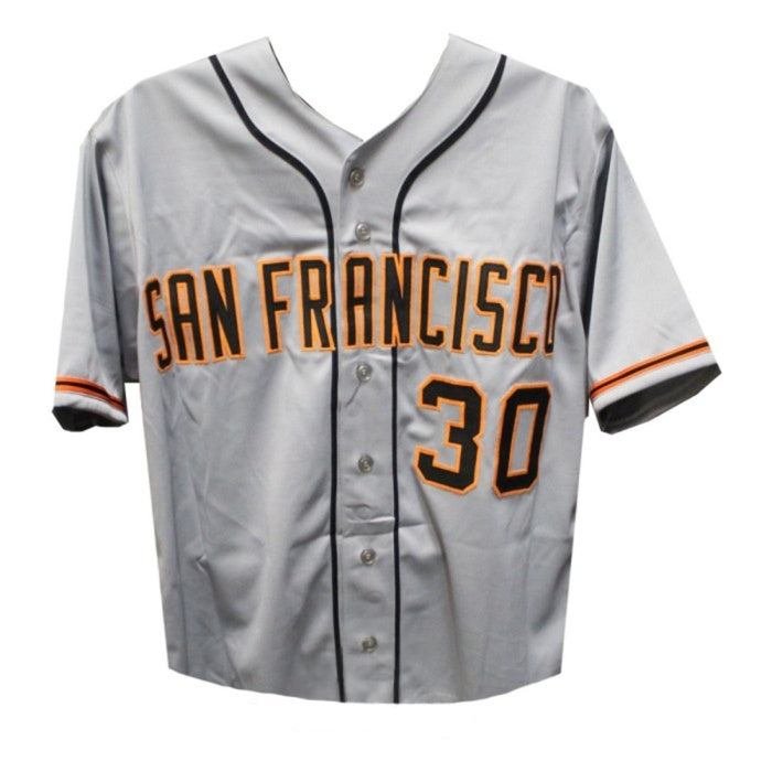 Orlando Cepeda Autographed San Francisco Custom Gray Baseball Jersey - BAS
