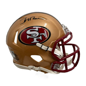 Jerry Rice Autographed San Francisco 49ers Riddell Speed Mini Helmet - Fanatics Authenticated