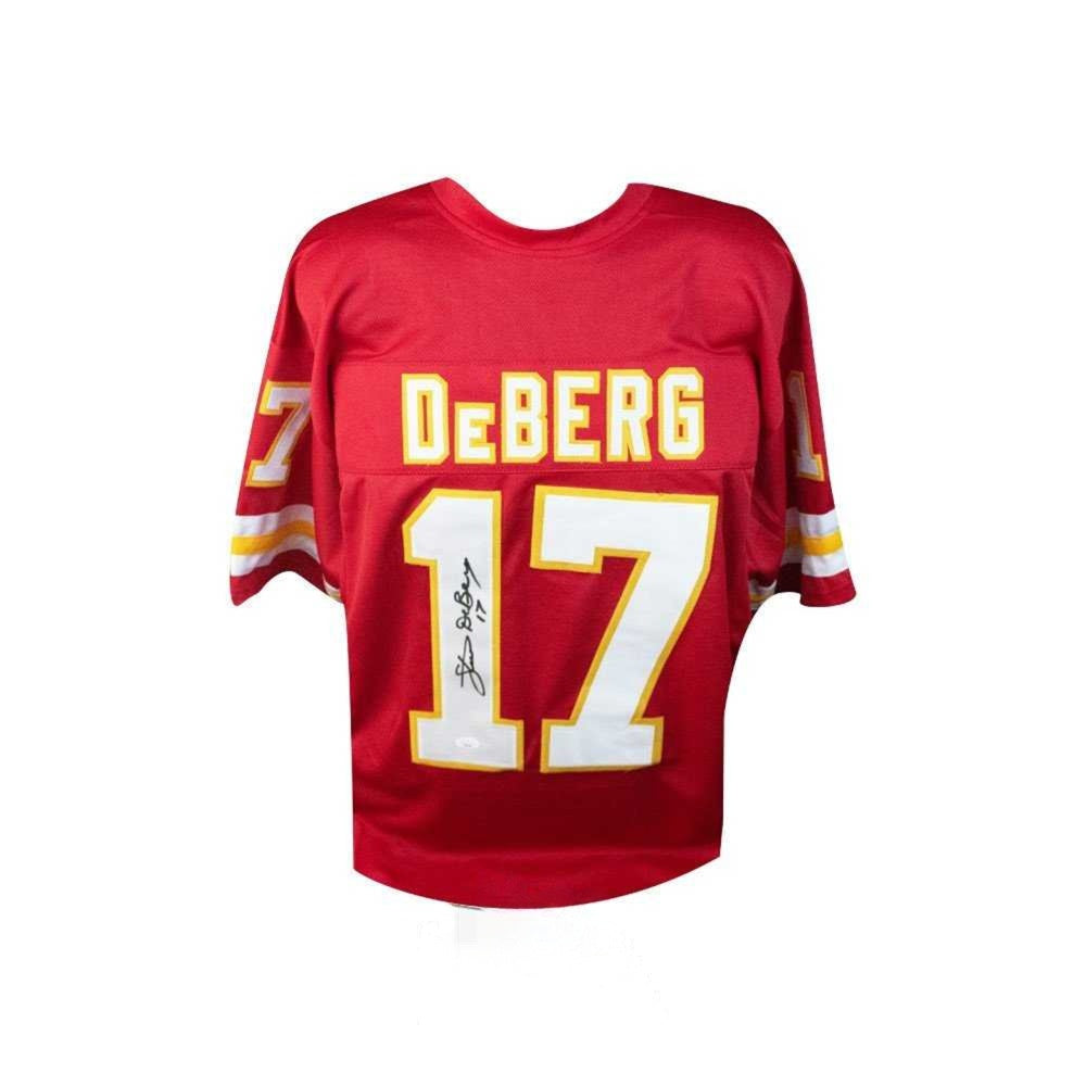 Kansas City Chiefs Steve DeBerg Autographed Custom Red Football Jersey - JSA COA