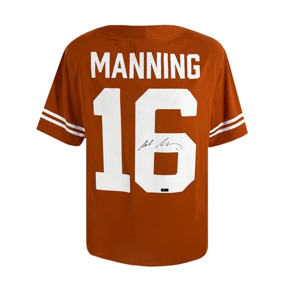 Arch Manning Autographed Texas Longhorns Orange Nike Jersey - Panini Authentic Certified