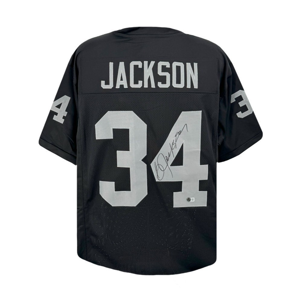Bo Jackson Signed Black Raiders Jersey – Beckett BAS COA