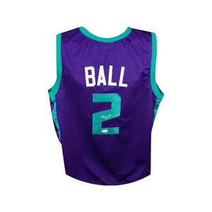LaMelo Ball Autographed Charlotte Hornets Custom Purple Basketball Jersey – JSA COA