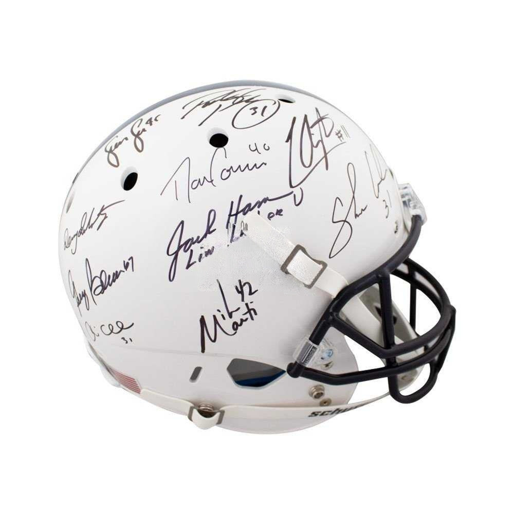 Penn State Linebacker U Multi Signature Full-Size Football Helmet - JSA COA