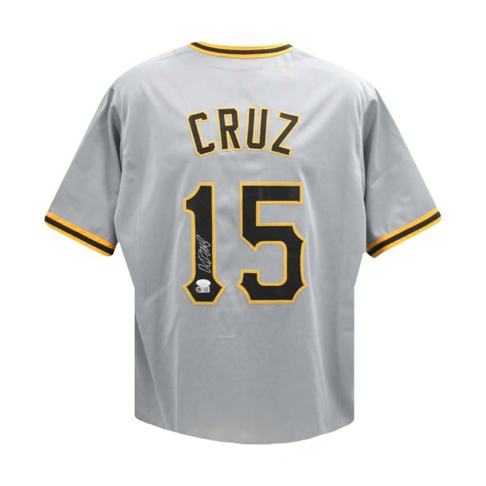 Pittsburgh Pirates Oneil Cruz Autographed Gray Custom Baseball Jersey (Size XL) - JSA COA