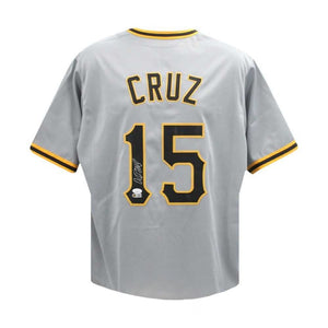 Pittsburgh Pirates Oneil Cruz Autographed Gray Custom Baseball Jersey (Size XL) - JSA COA