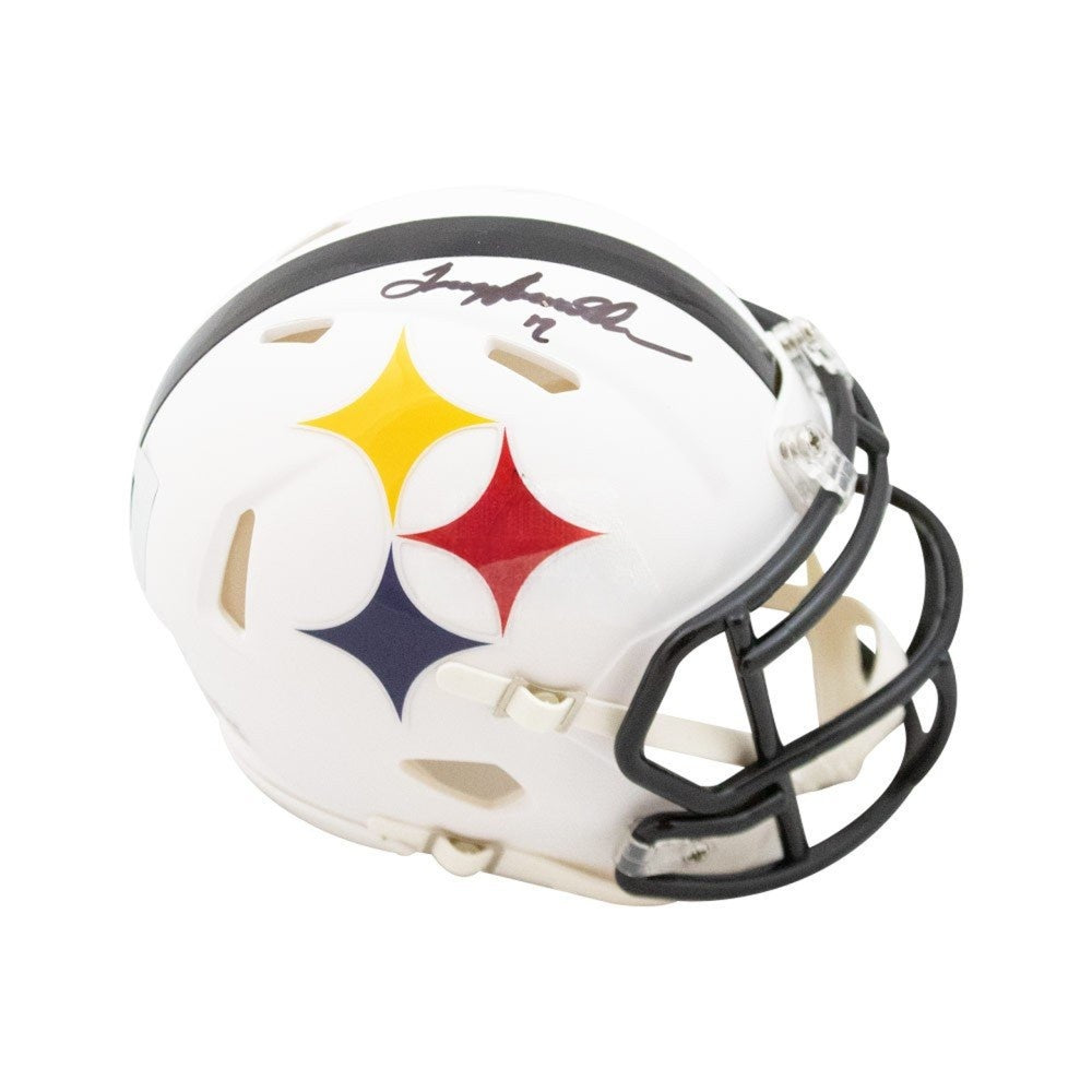 Terry Bradshaw Autographed Pittsburgh Steelers AMP Alternate Mini Football Helmet - Beckett BAS COA